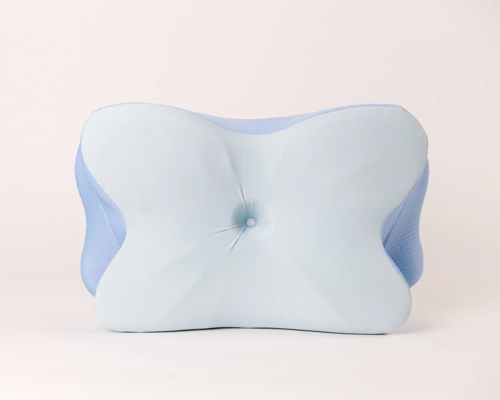 Ergonomic contour memory-foam pillow shown from the front